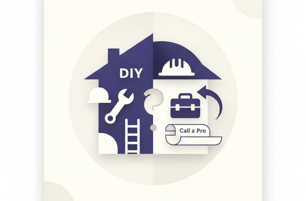 When to DIY vs Call a Pro: A Homeowner Decision Guide